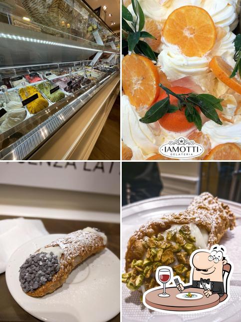 Platti al Gelateria Iamotti