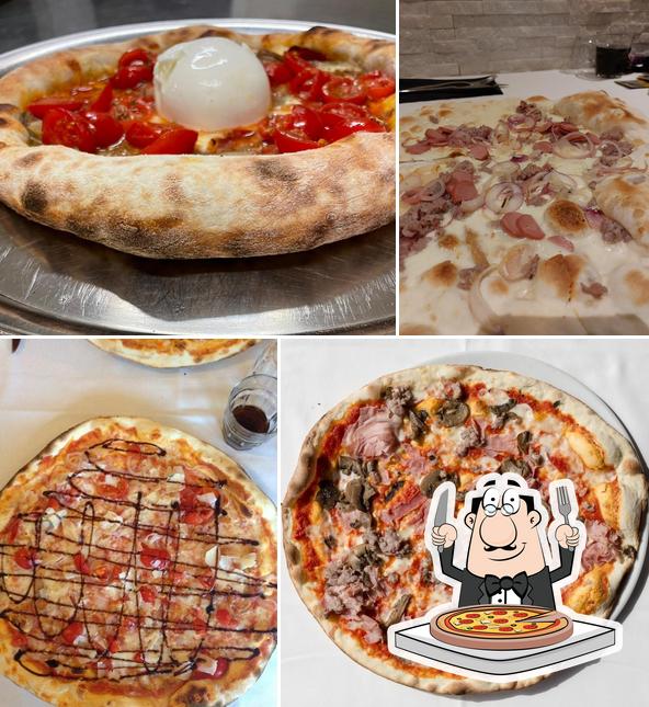 Scegli tra le molte varianti di pizza