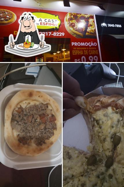 Comida em A Casa da Esfiha