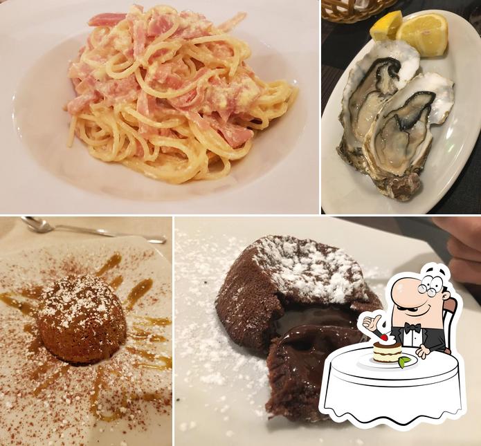 Trattoria Antico Cortile Ristorante Pesce offre un'ampia selezione di dessert