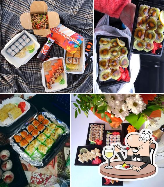 Nourriture à Sushibox