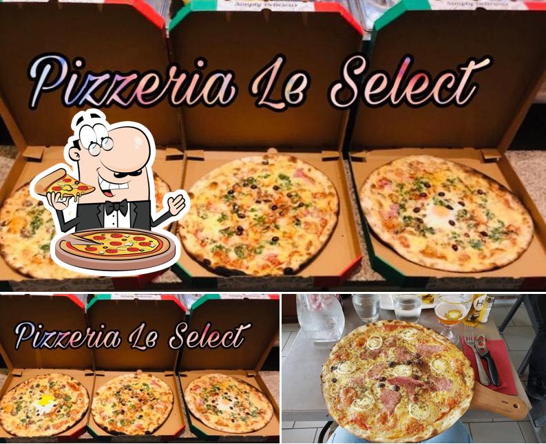 Essayez de nombreux genres de pizzas