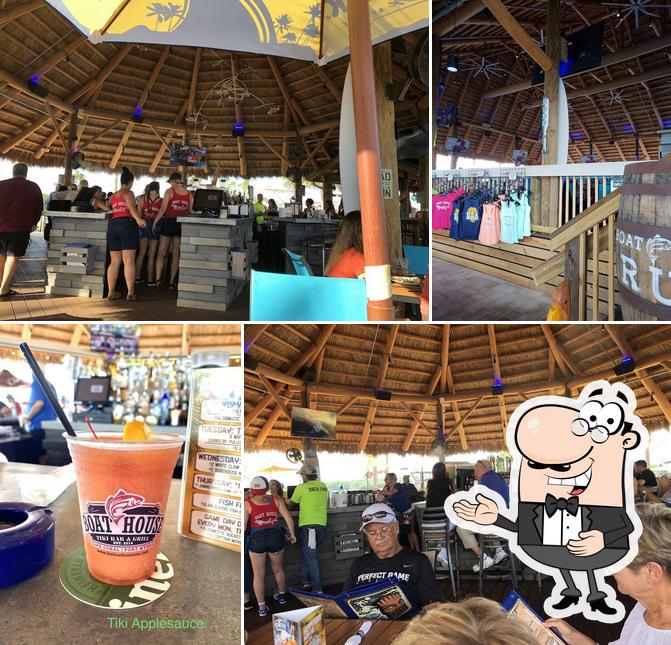 The Boathouse Tiki Bar & Grill Fort Myers in Fort Myers Restaurant menu and reviews