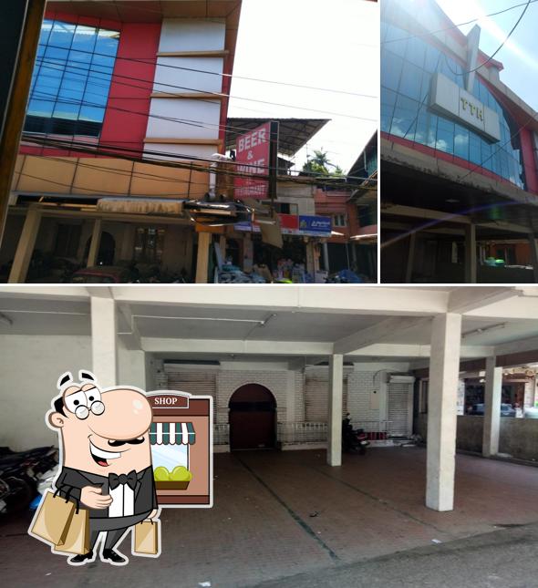 Among various things one can find exterior and interior at Thiruvankulam Tourist Home (TTH)