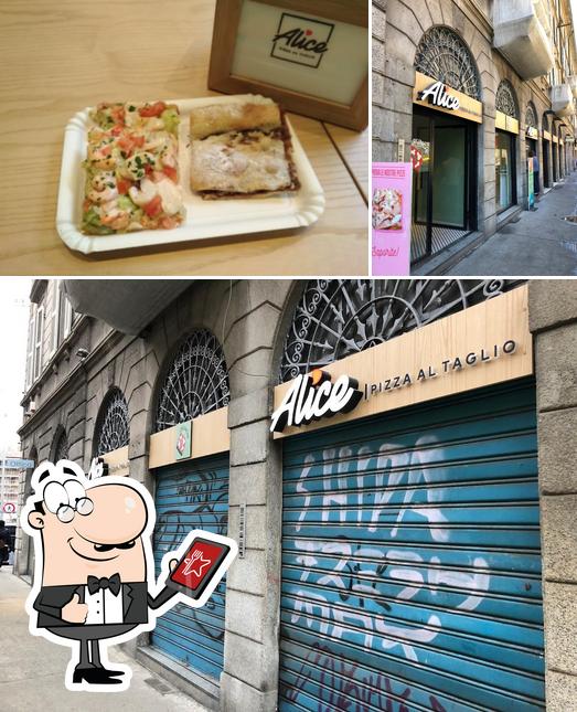 Alice Pizza San Vittore si caratterizza per la esterno e cibo