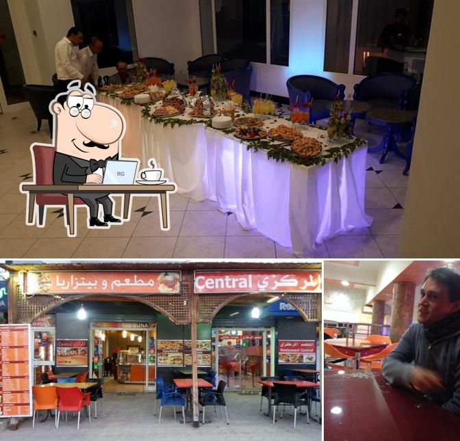 L'intérieur de Restaurant Central Djerba