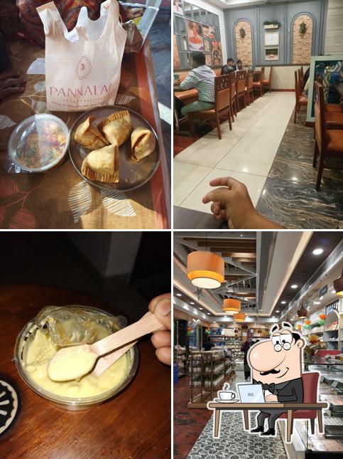 The interior of Pannalal Sweets