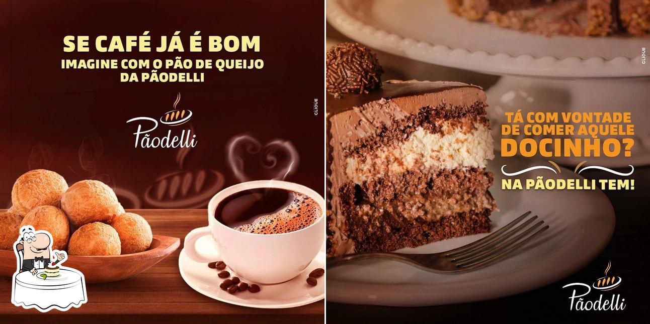 Panificadora Pãodelli serve uma seleção de pratos doces