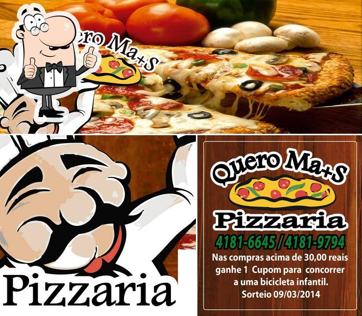 Look at the picture of Pizzaria Quero Mais