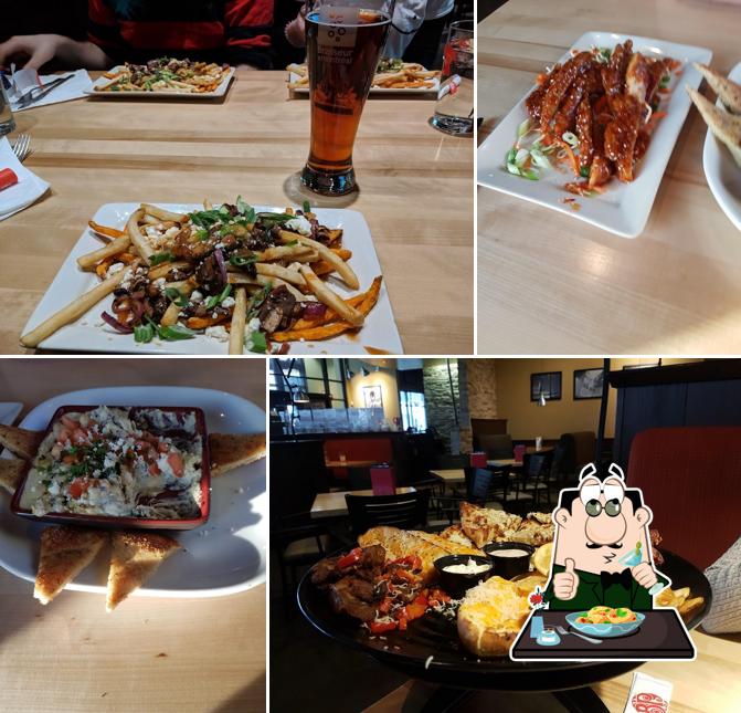 Nourriture à Boston Pizza Beauport