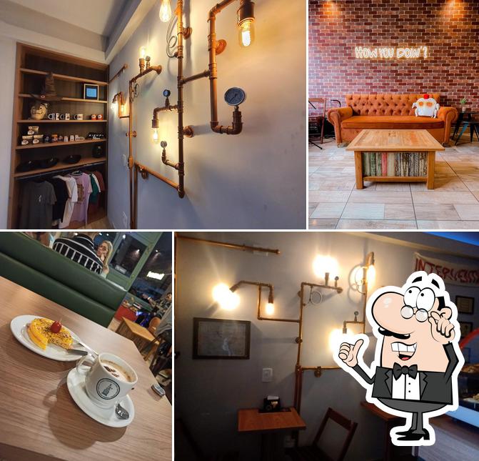 Veja imagens do interior do Central Coffee