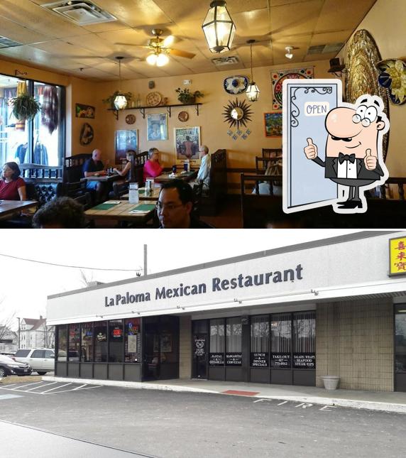 La Paloma Mexican Restaurant in Quincy Restaurant menu and reviews