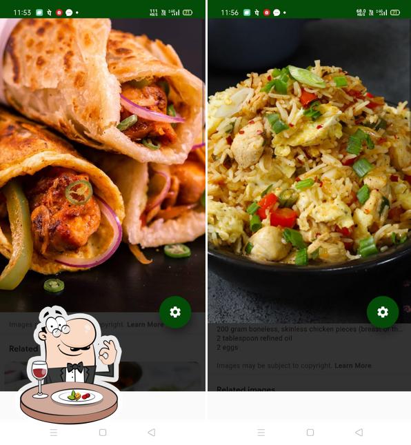 Meals at Cafe100