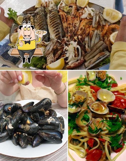 Prova la cucina di mare a Ristorante Pizzeria Mambly Bed & Breakfast Fiume ticino
