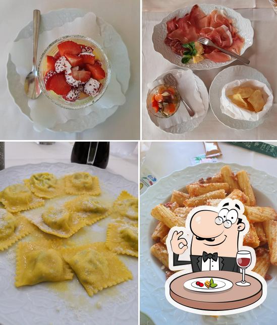 Cibo al Trattoria Menozzi
