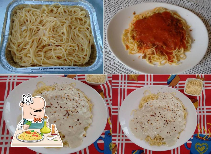Platos en Arte Massa Cantina e Pizza