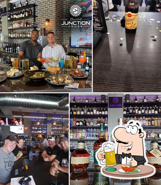 Brett Hull's Junction House provides a variety of beers