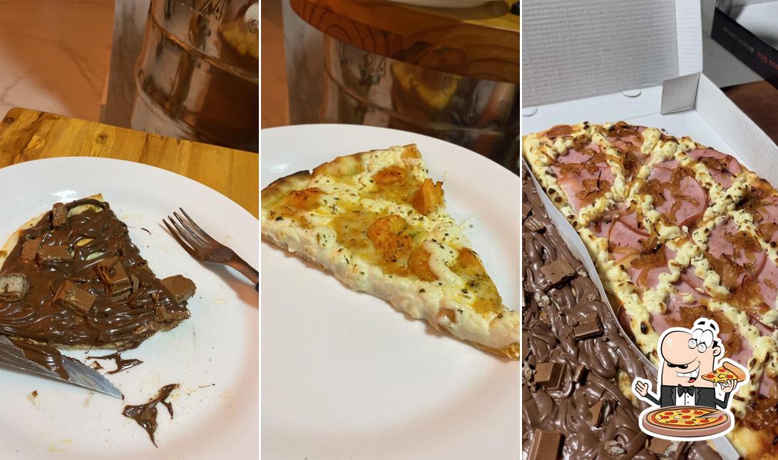 Experimente diversos tipos de pizza