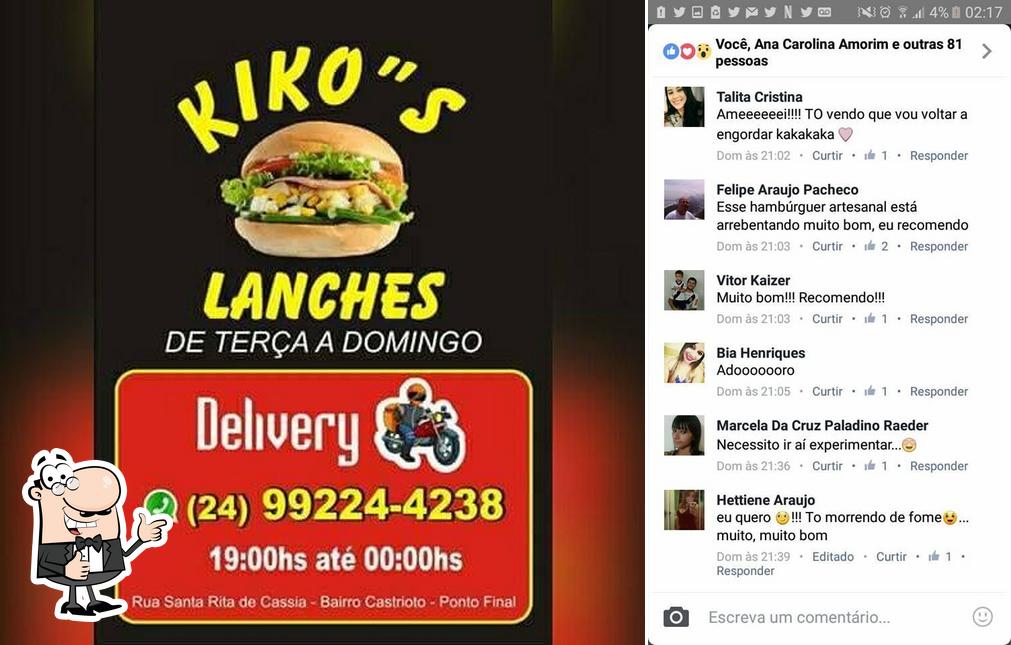 Here's an image of Kiko's Lanches