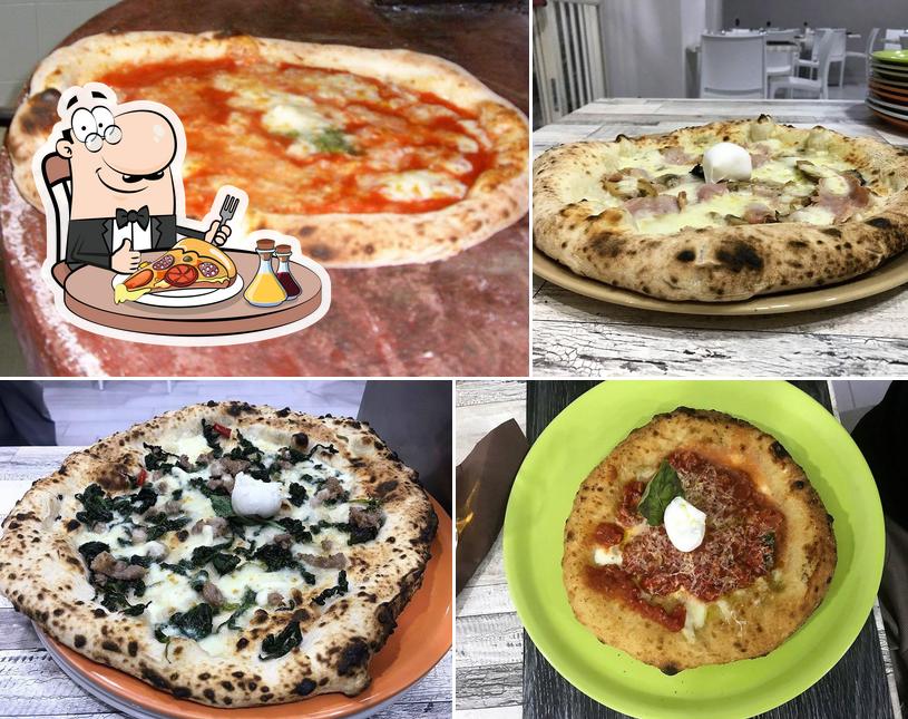 Choisissez des pizzas à Pizzeria Napule E'