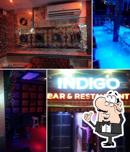 The interior of Indigo Bar & Restaurant