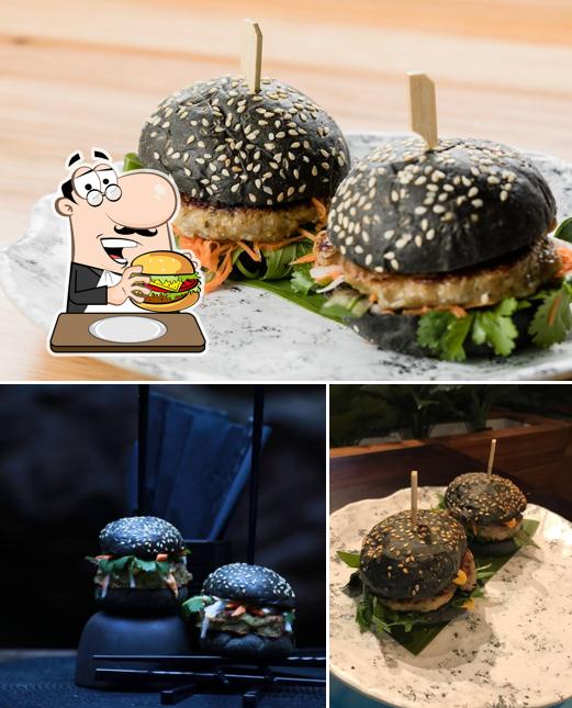 Order a burger at Lanai Restaurant & Bar