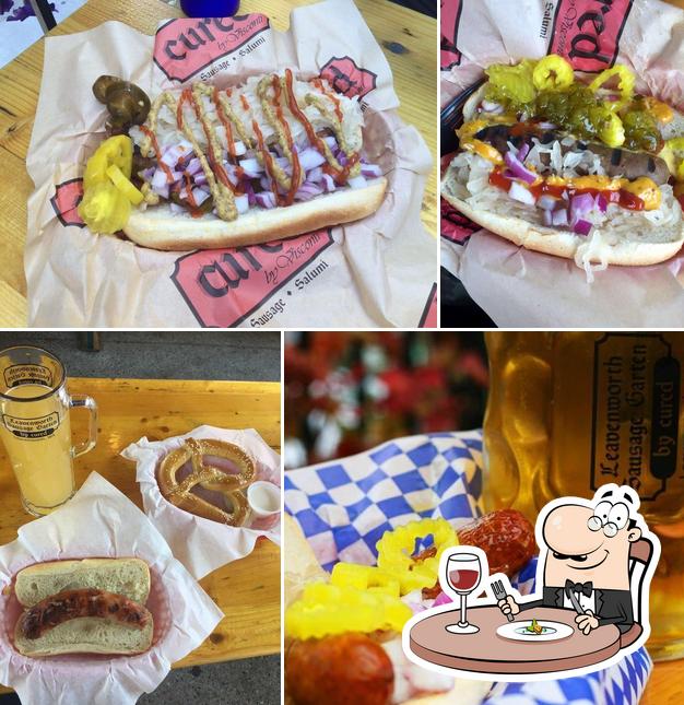 Leavenworth Sausage Garten in Leavenworth Restaurant menu and reviews