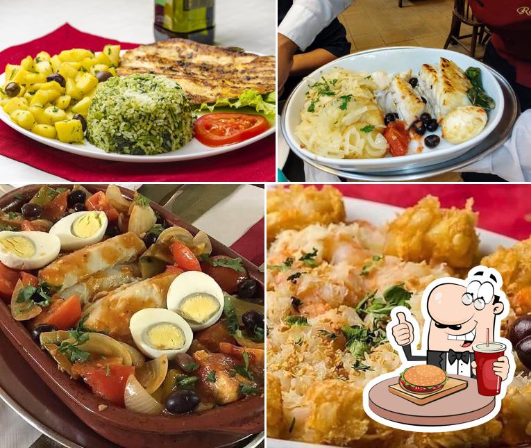 Peça um hambúrguer no Restaurante Português Rei do Bacalhau - Encantado