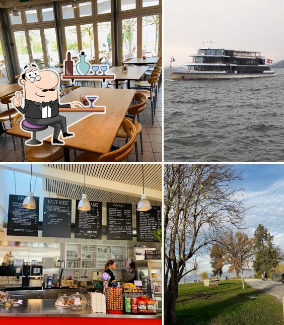 Gli interni di Beizli am See, Bistro & Bar am Zürichsee