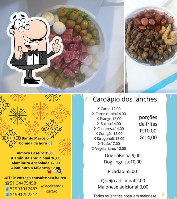 Look at this image of Comida da hora - Comida Caseira - Bar do Marcelo