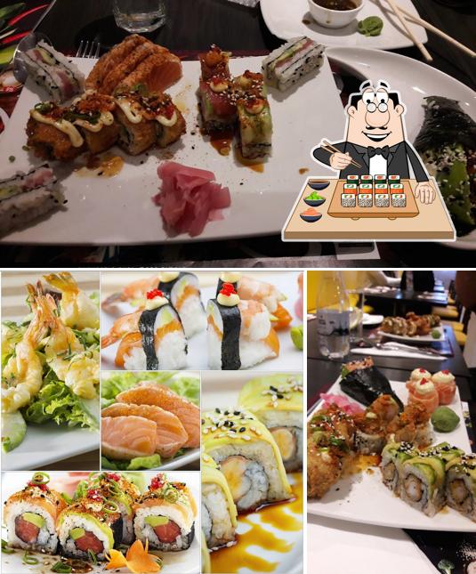 Prenez de nombreuses options de sushi