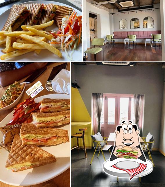 Order a sandwich at Cafe Rasa
