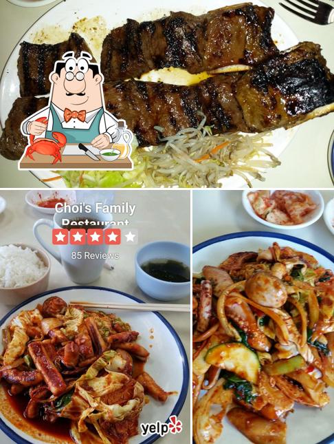 Prueba marisco en Choi's Family Restaurant