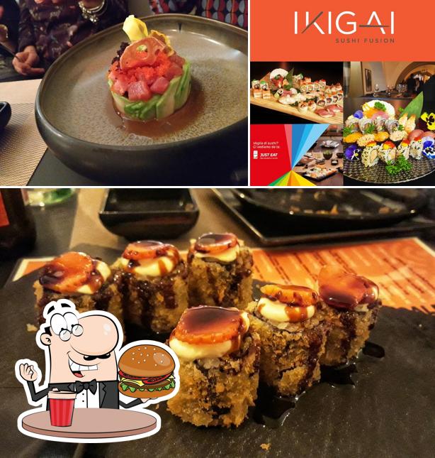 Prenditi un hamburger a Ikigai Sushi Fusion