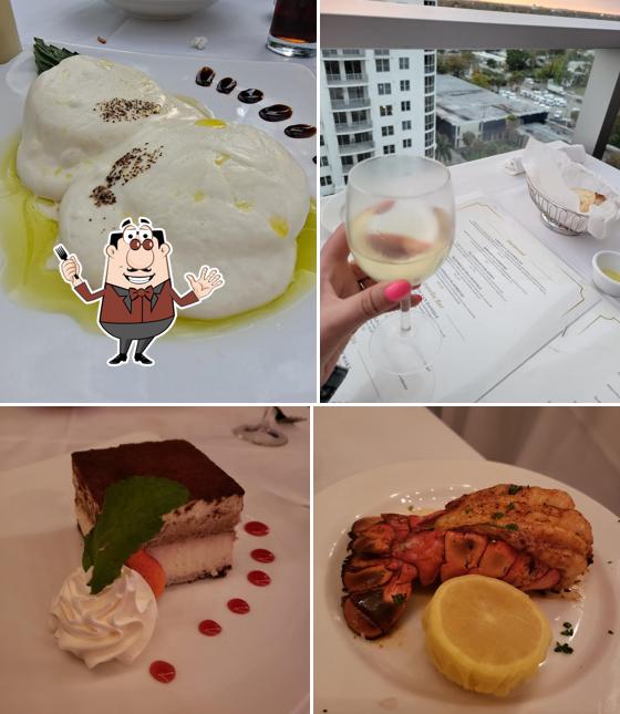 Olivia Restaurant & Roof Top in Hollywood Italian restaurant menu and