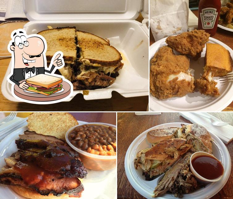 Grab a sandwich at Pitstop BBQ Wakefield