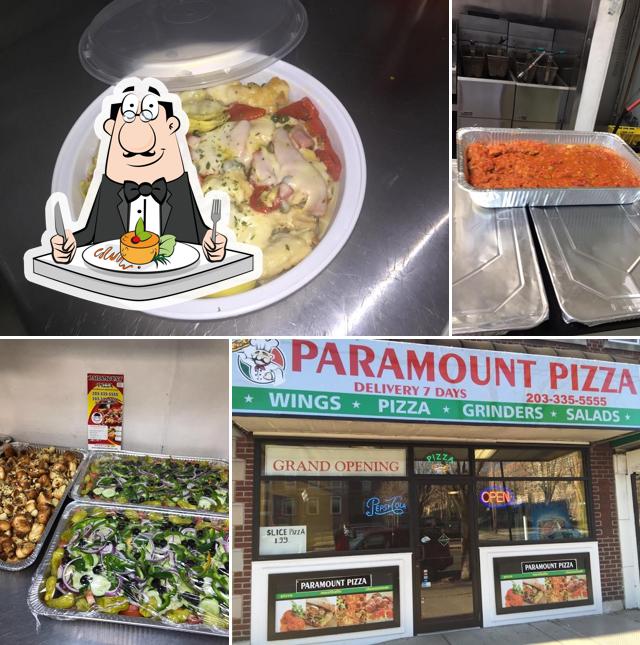 Food at Paramount Pizza