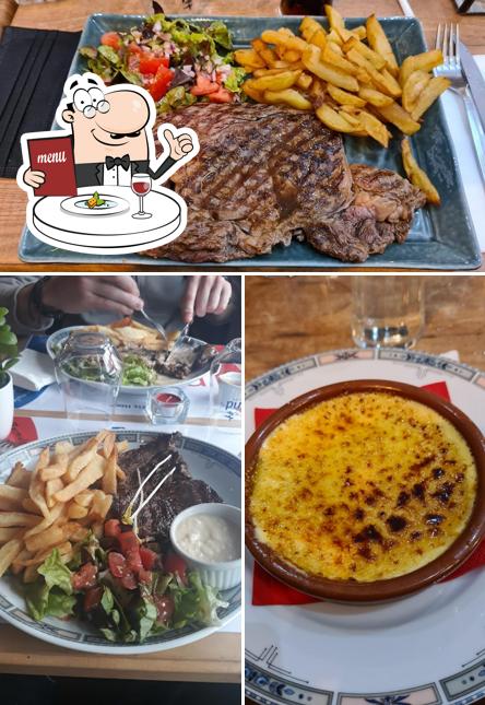 Food at Cafe Brasserie PH "Paris-Hénin"