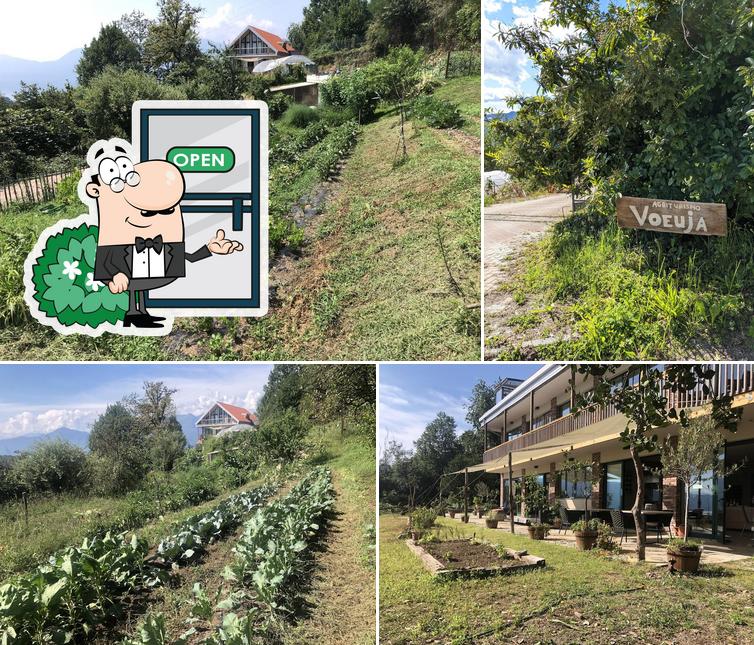 Gli esterni di Agriturismo ristorante Voeuja