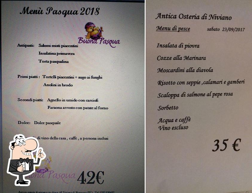 Regarder cette photo de Antica Osteria Di Niviano