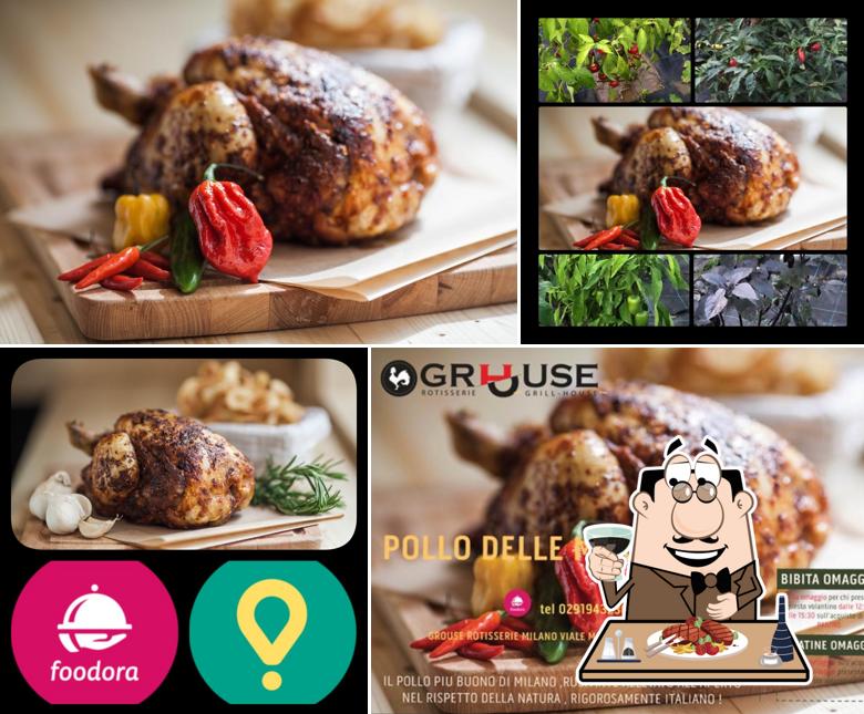 Scegli i un pasto a base di carne a GROUSE ROTISSERIE
