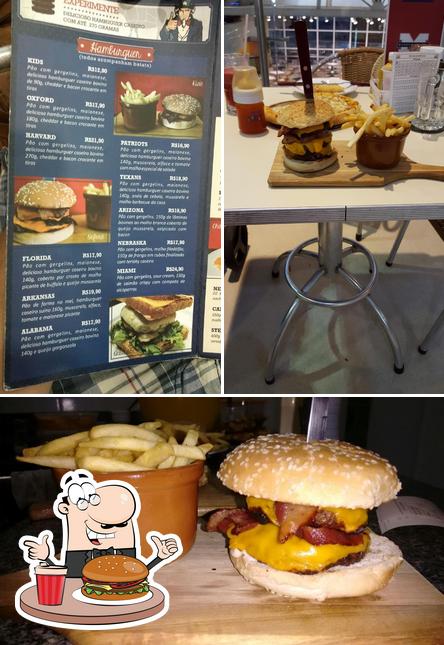 Peça um hambúrguer no M Burger & Pizza - Praia do Morro
