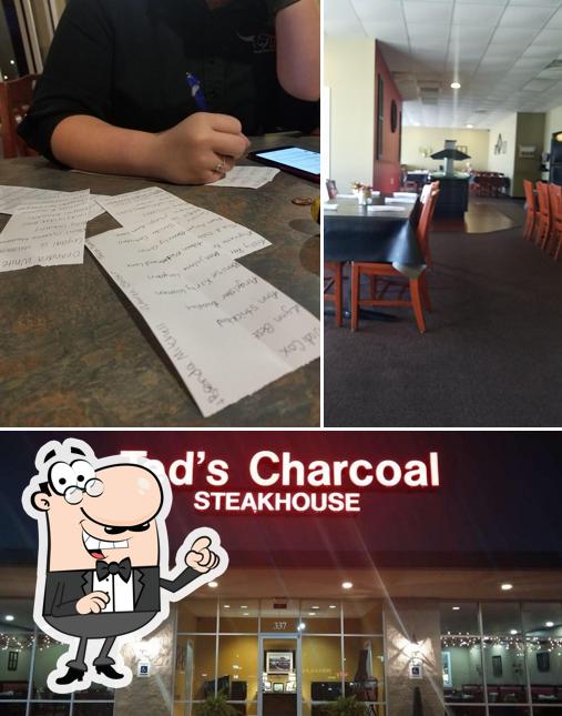 Ted's Charcoal Steakhouse in Clinton Restaurant menu and reviews