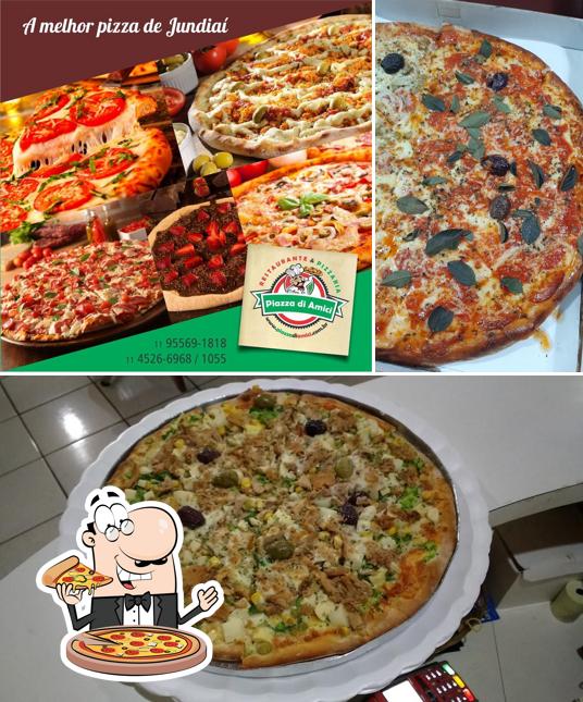 Consiga diversos variedades de pizza