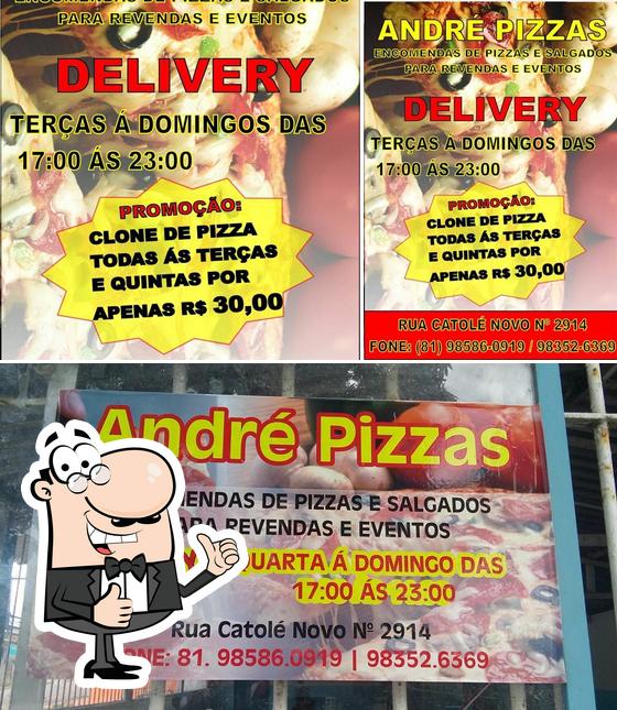 Look at this picture of Andre Pizzas Paulista PE