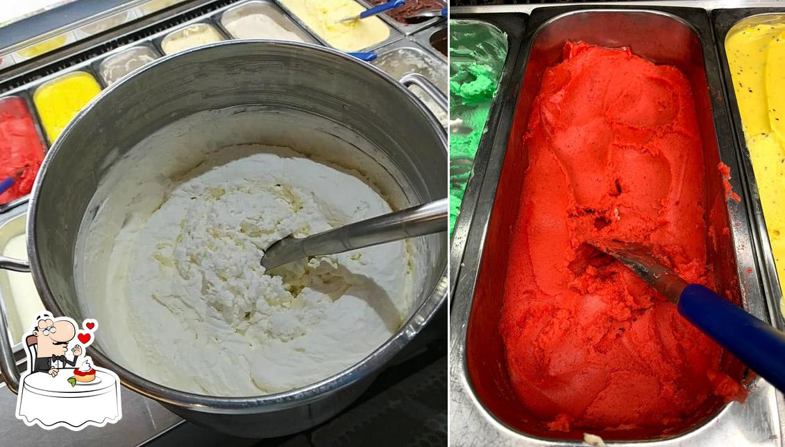 Baffo Bar Gelateria "da Luciano" offre un'ampia varietà di dessert