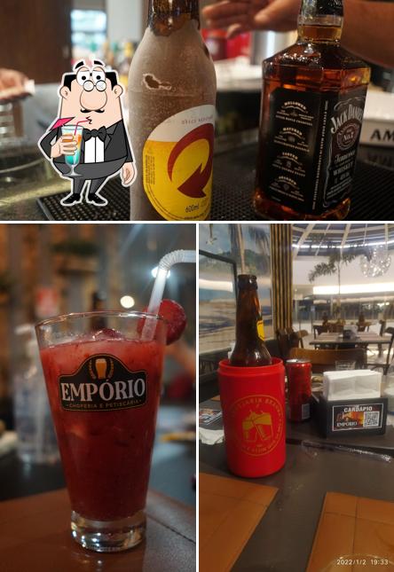 Peça uma bebida do menu