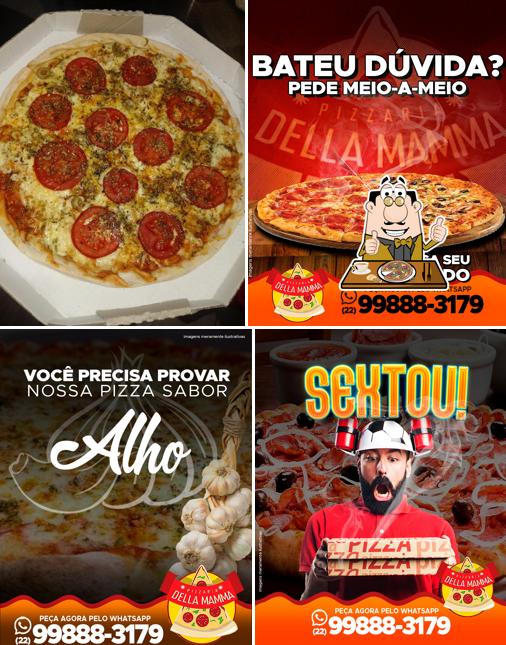 Pick various kinds of pizza