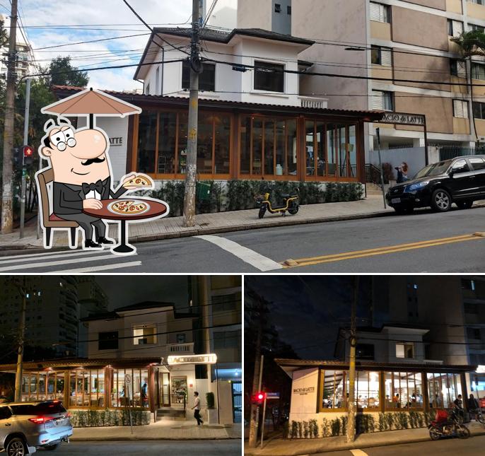 O exterior do Bacio di Latte - Perdizes Cardoso De Almeida