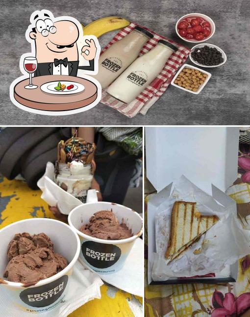 Food at Frozen Bottle - Milkshakes, Desserts, and Ice Cream